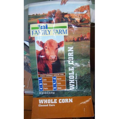 PP Woven Bag for Filling Bird or Animal Feed