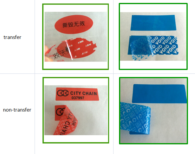 Warranty Void Stickers Just for One Time Use