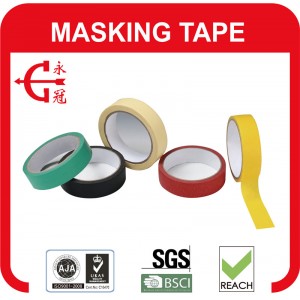 Yg Tape Normal Crepe Rubber Based Masking Tape