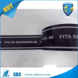 25 Micron Custom One Time Tamper Evident Tape