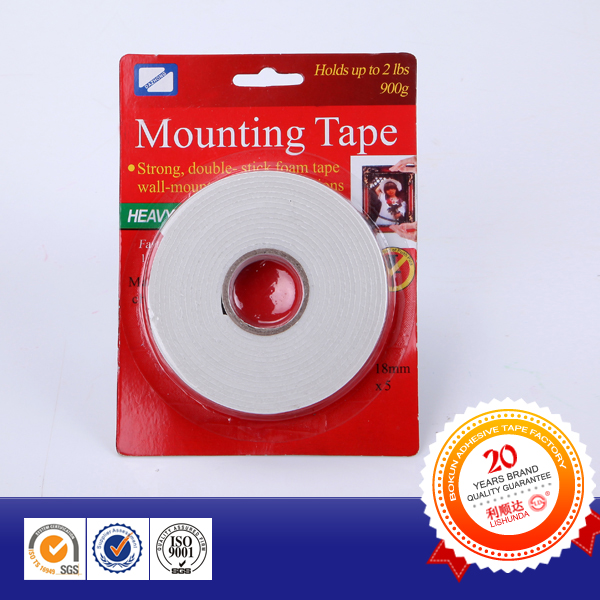 High Density Acrylic Adhesive Double Sided Foam Tape/ Hot Sell Size 5 M
