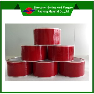 Customized Tamper Evident Security Tape