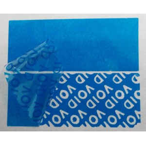 Warranty Blue Void Label