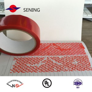 Adhesive Security Tape