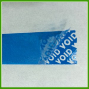 Tamper Proof Void Warranty Sticker Customization Accept
