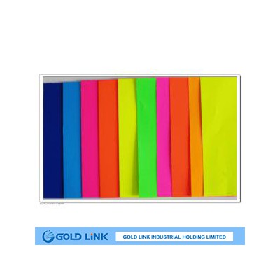 Self Adhesive Paper in Fluorescent Color