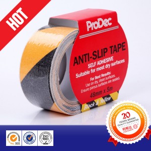 Professional Manufacture Wholesale Waterproof PVC or Pet Stair Anti Slip Tape From Kunshan Factory