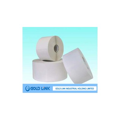 75mic Matt White BOPP / 62g White Glassine Paper