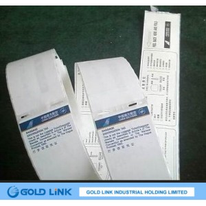 Self Adhesive 95mic Thermal PP Bag Tag