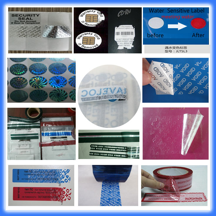Custom Tamper Tape/Security Adhesive Tape/Anti-Theft Security Tape