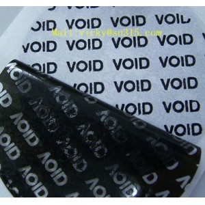 Tamper Evident Adhesive Paper