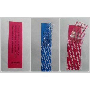 Anti Theft Adhesive Tamper Evident Warranty Security Void Seal Sticker Label Tag