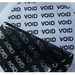 Adhesive Tamper Evident Low Residue Security Void Seal Sticker